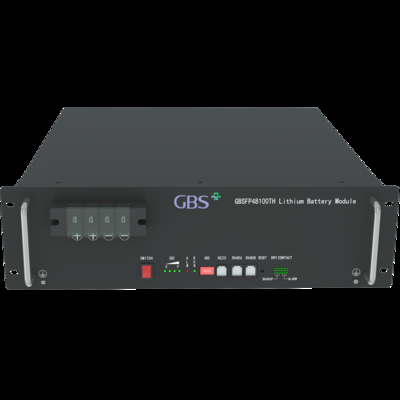 좋은 가격 3U 캐브넷 재충전 가능한 Lifepo4 배터리 모듈 48V100Ah (16S) 통신용 온라인