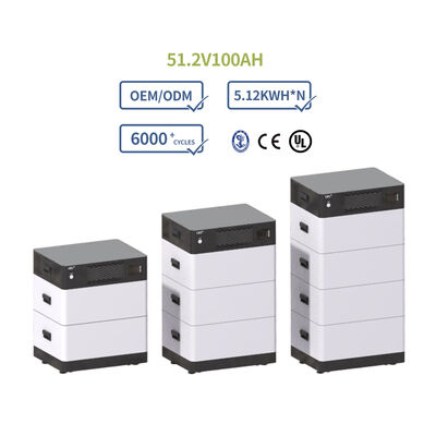 좋은 가격 10KWh 15KWh 20KWh 51.2V 80A 태양 에너지 저장 시스템 충전 가능한 LifePO4 배터리 CE UL 온라인