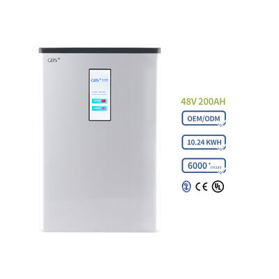 좋은 가격 CE UL 51.2v 48v 100ah 200ah 벽에 장착된 l 10Kwh Lifepo4 가정용 배터리 태양 에너지 저장 Lifepo4 배터리 온라인