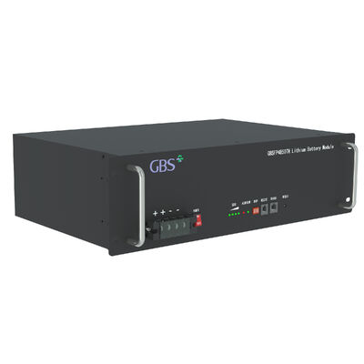 좋은 가격 GBS 51.2V 50Ah 스플릿 랙 장착 리?? 철화강 배터리 IP20 스택 가능한 시스템 5년 보증 3000주기 수명 온라인